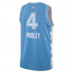 Maillot NBA Cleveland Cavaliers Evan Mobley Nike 2024-25 City Edition Bleu Swingman - Homme
